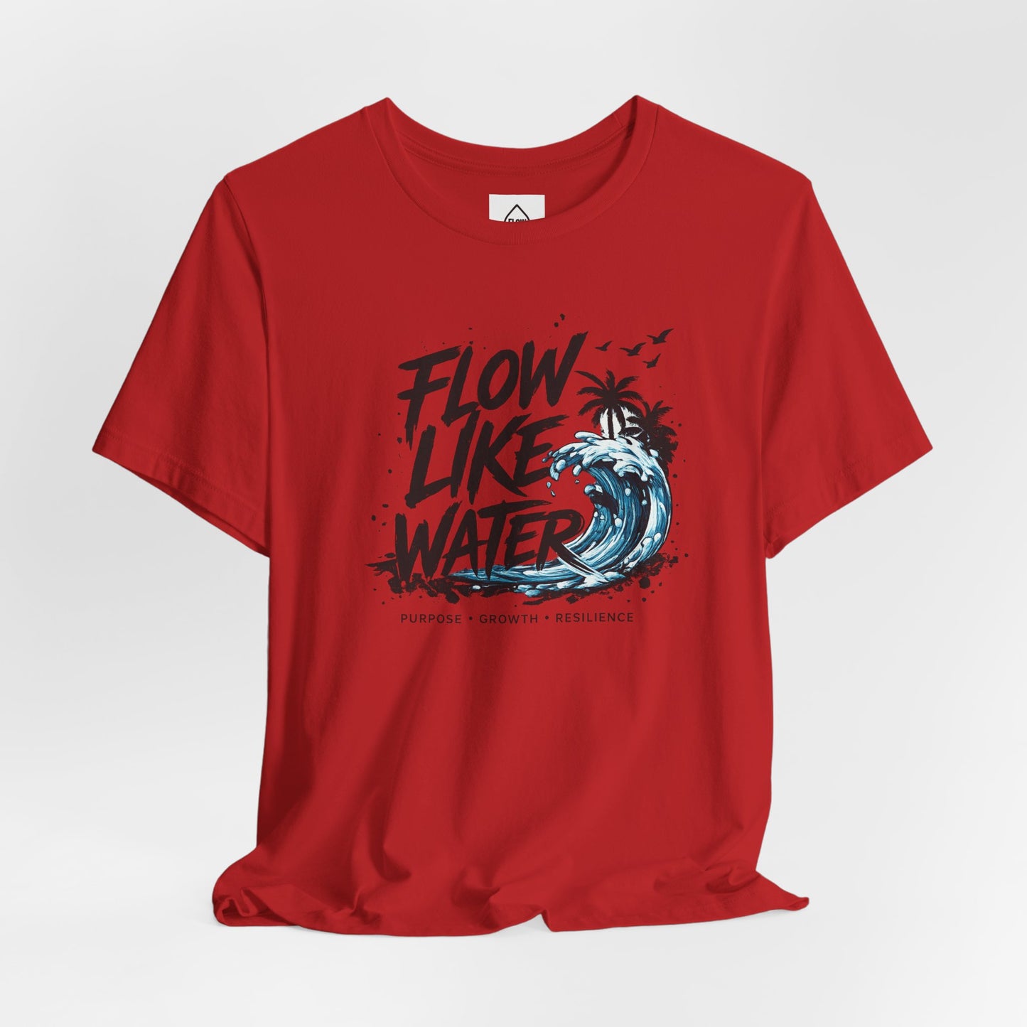 Surf Wave Palm ("Flow Like Water") Flow series 001