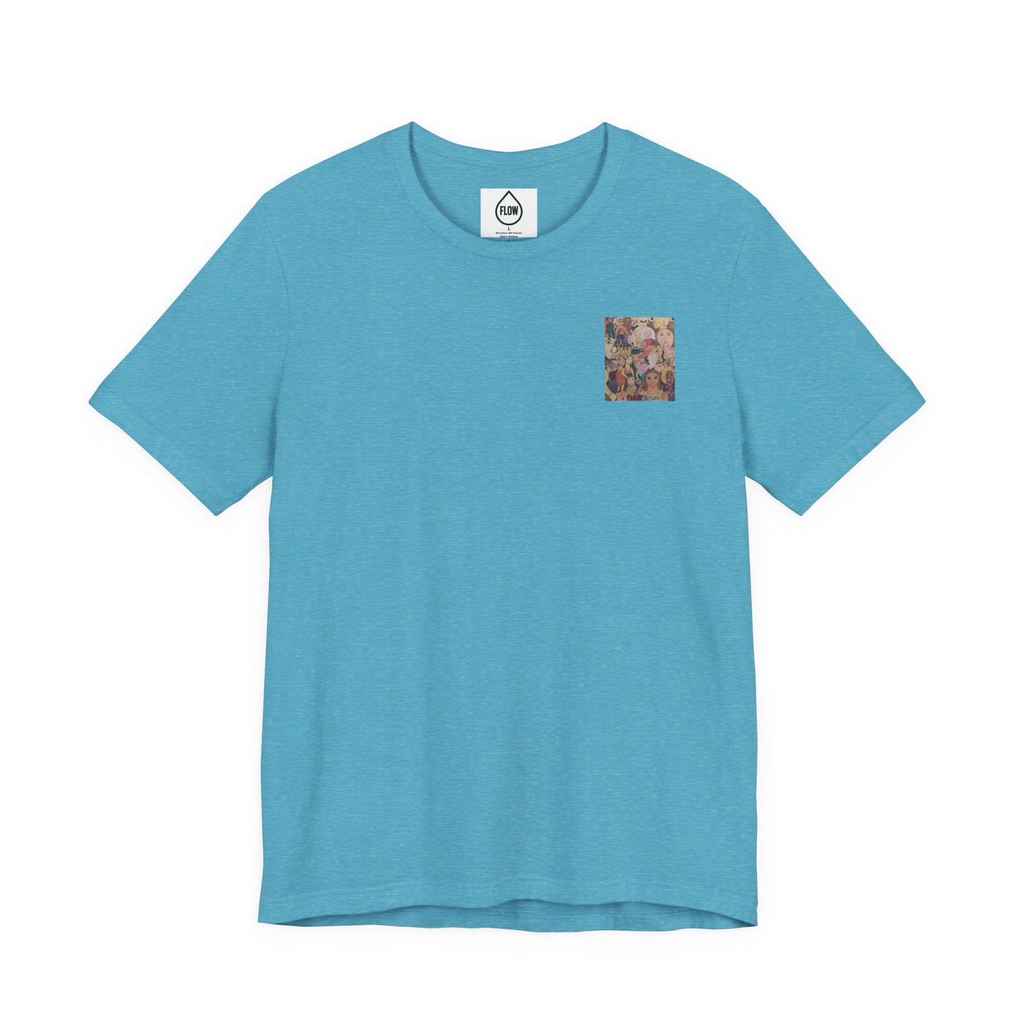 Vintage Collage Art Tee | Artist Flow Series 001