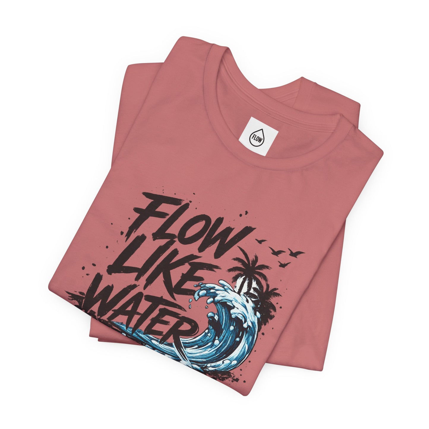 Surf Wave Palm ("Flow Like Water") Flow series 001