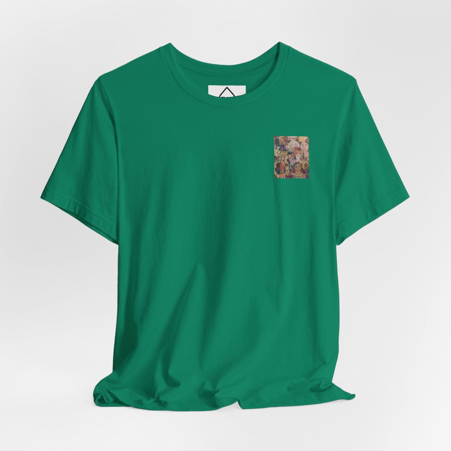 Vintage Collage Art Tee | Artist Flow Series 001