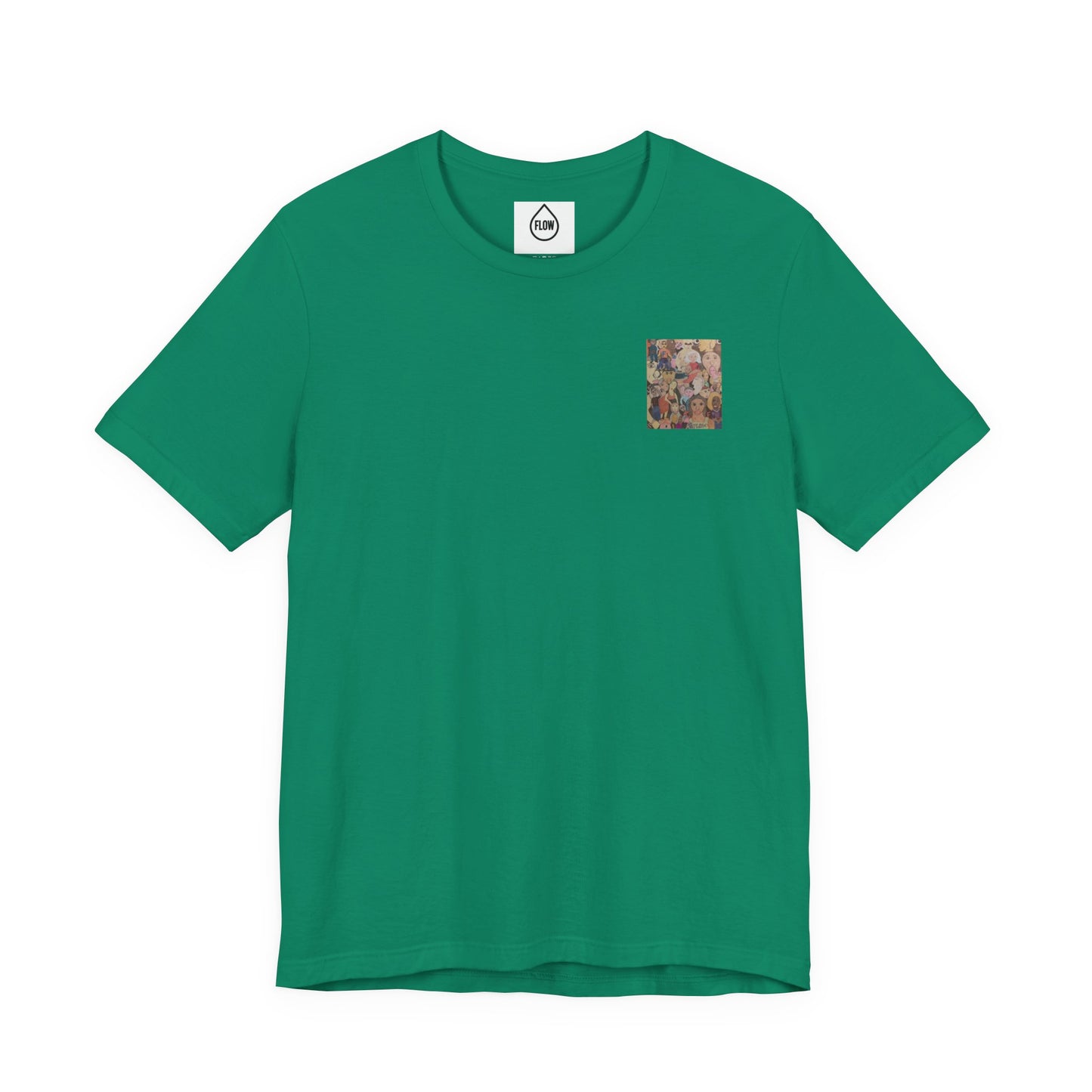 Vintage Collage Art Tee | Artist Flow Series 001
