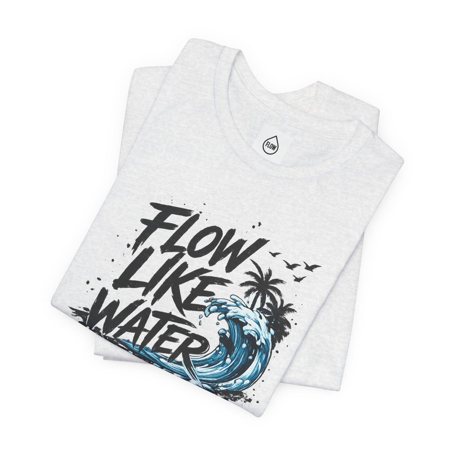 Surf Wave Palm ("Flow Like Water") Flow series 001