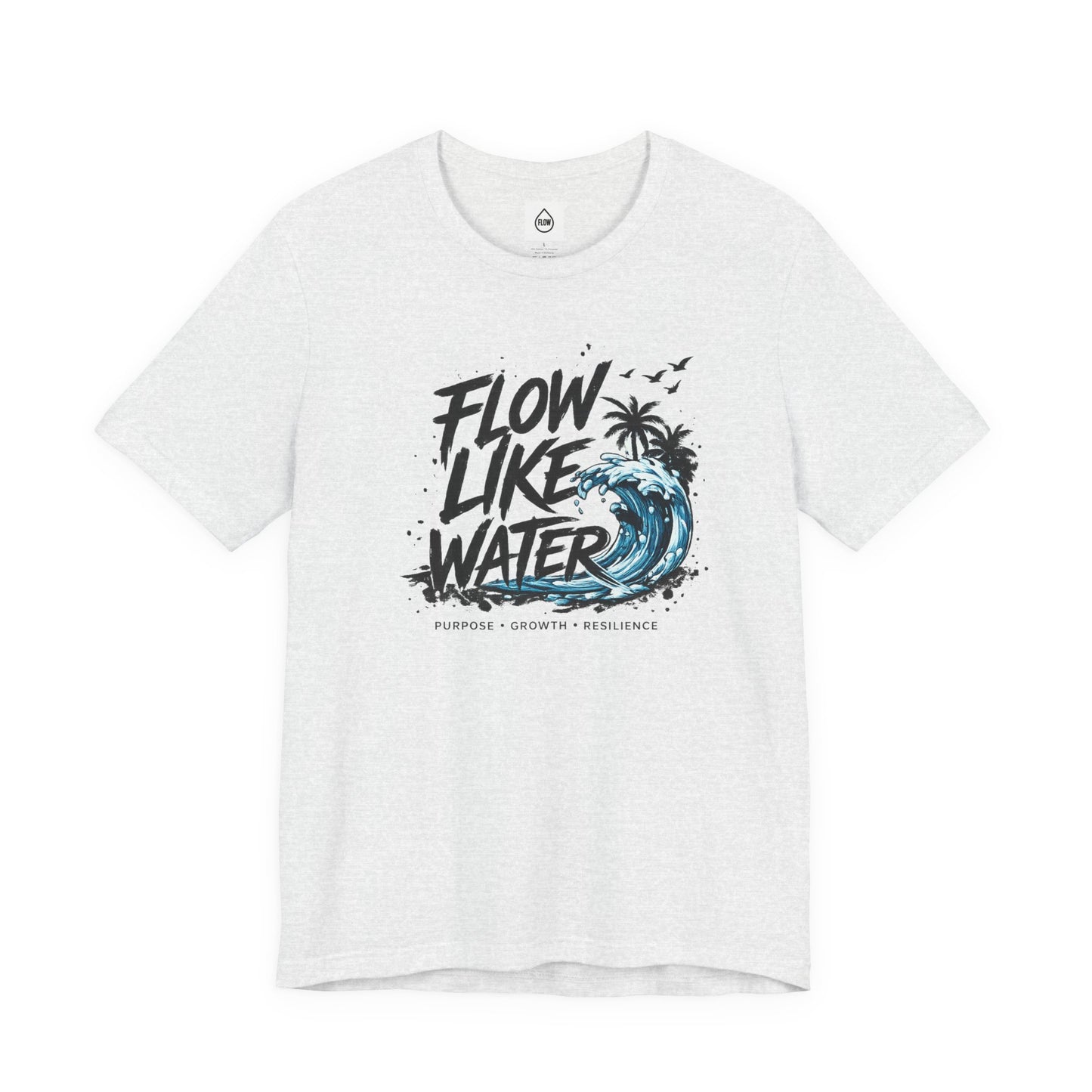Surf Wave Palm ("Flow Like Water") Flow series 001