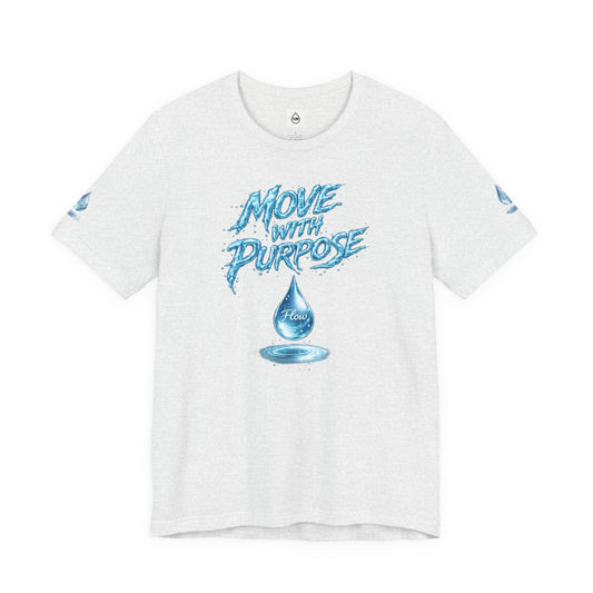 Move With Purpose Water Drop Tee | Flow Series 001