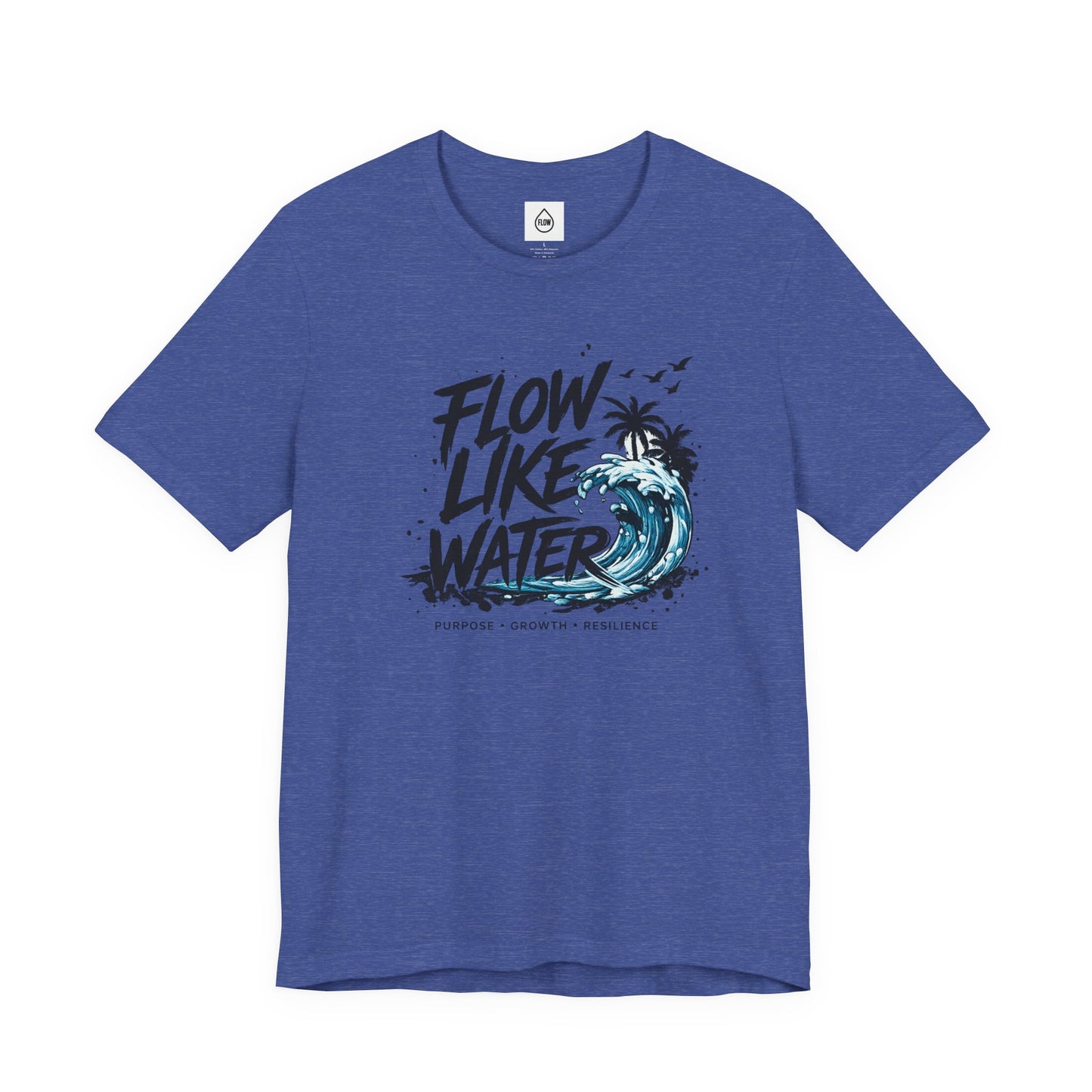 Surf Wave Palm ("Flow Like Water") Flow series 001