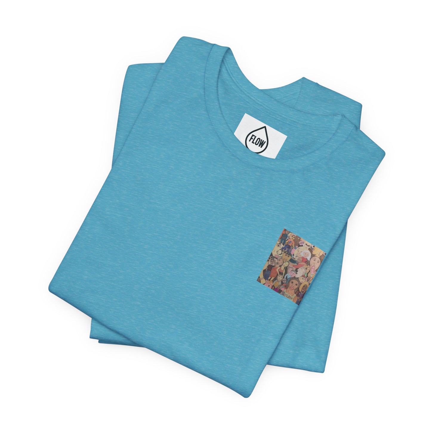 Vintage Collage Art Tee | Artist Flow Series 001