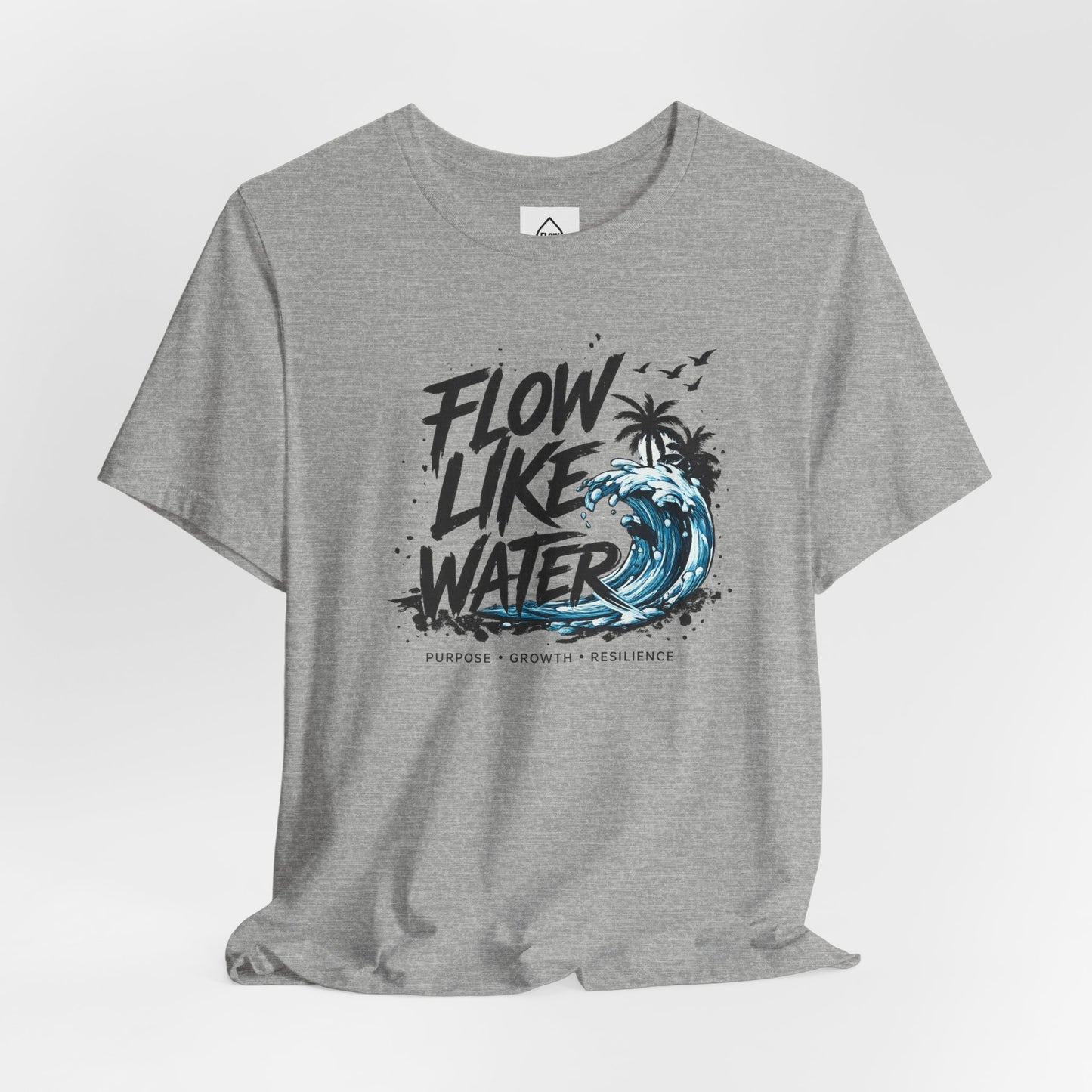 Surf Wave Palm ("Flow Like Water") Flow series 001