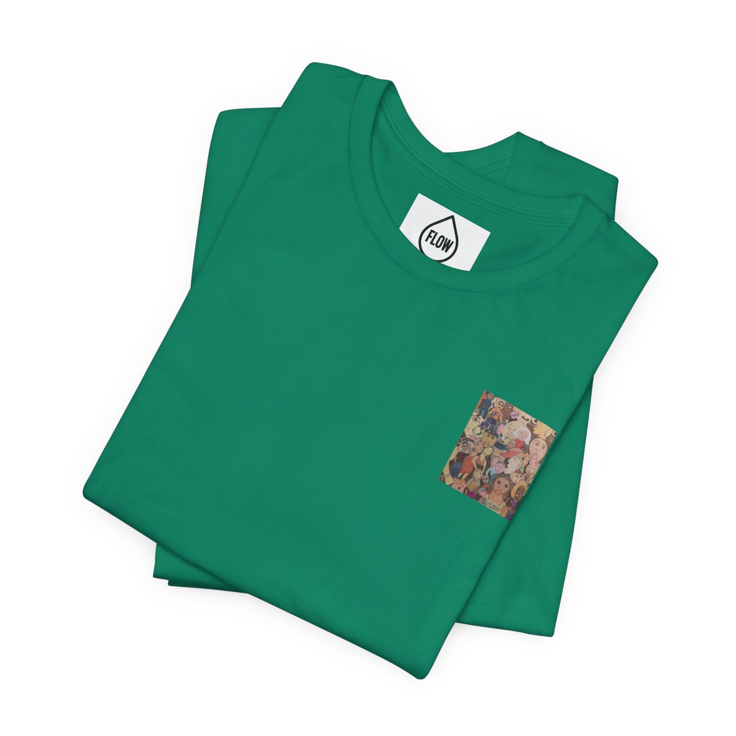 Vintage Collage Art Tee | Artist Flow Series 001