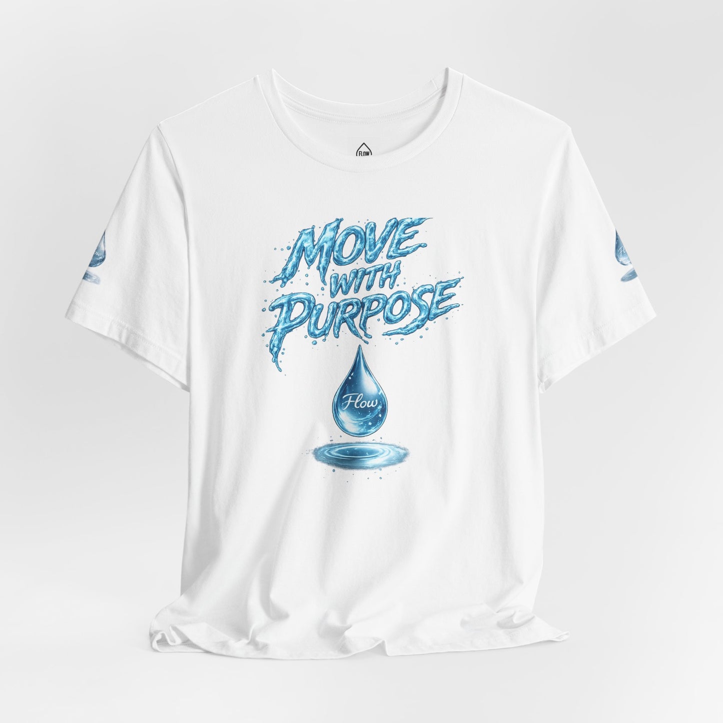 Move With Purpose Water Drop Tee | Flow Series 001