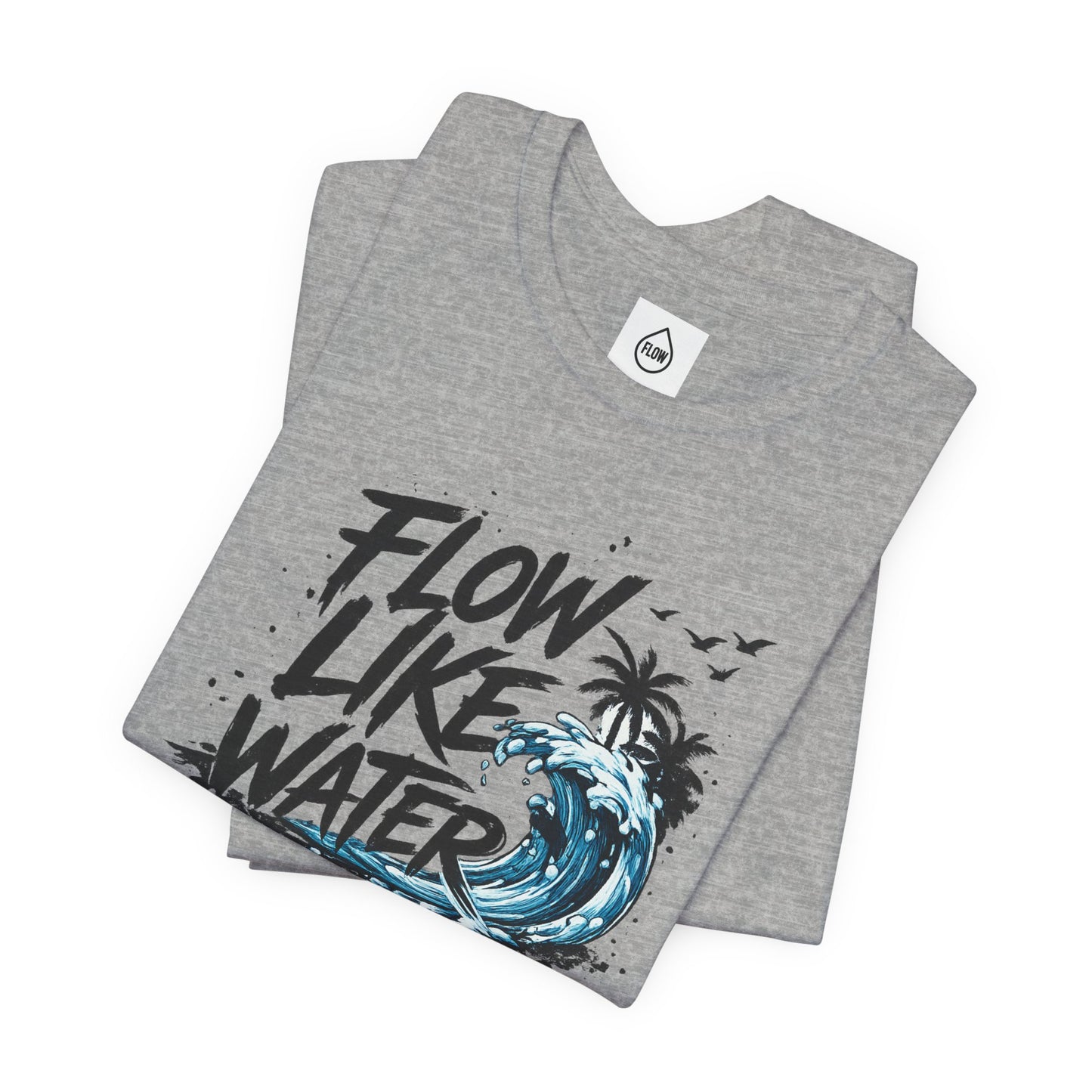 Surf Wave Palm ("Flow Like Water") Flow series 001