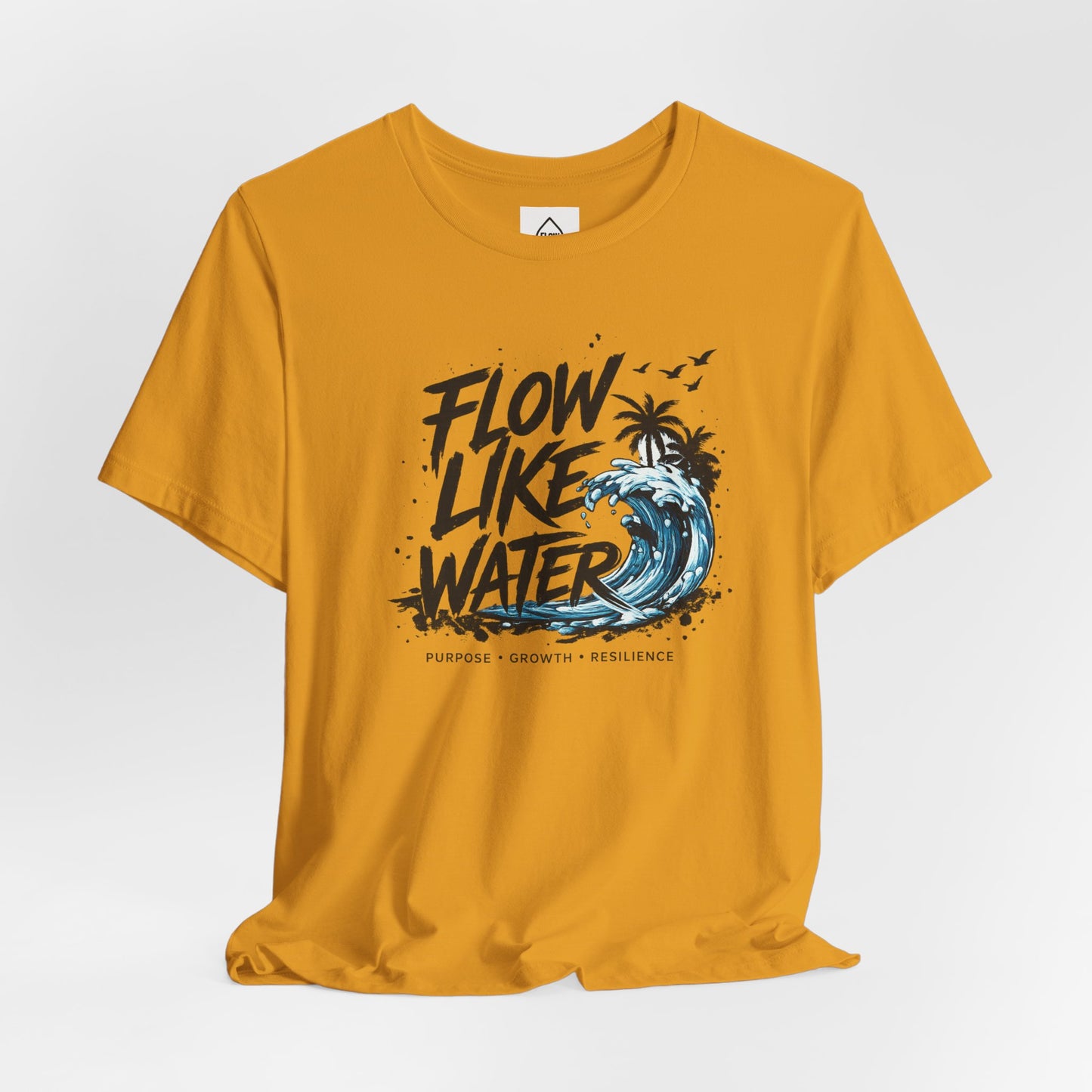 Surf Wave Palm ("Flow Like Water") Flow series 001