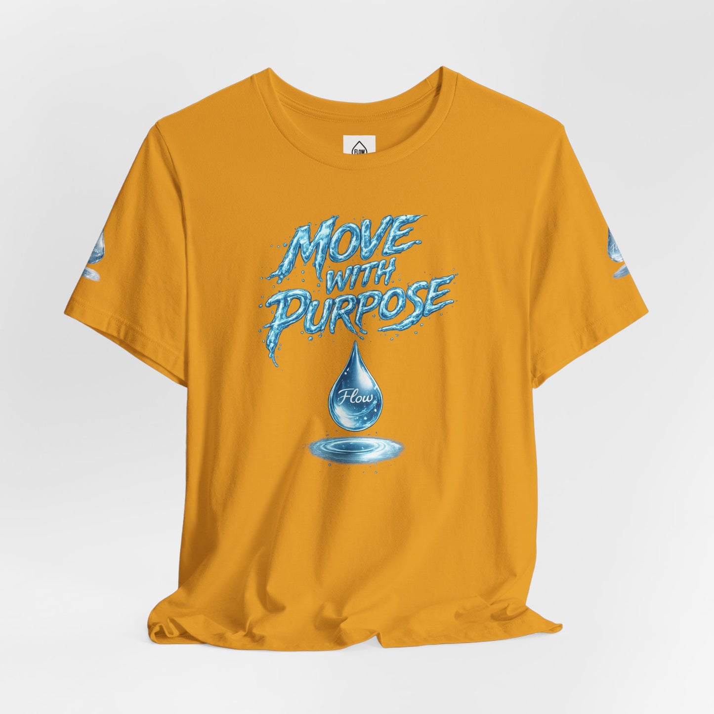 Move With Purpose Water Drop Tee | Flow Series 001