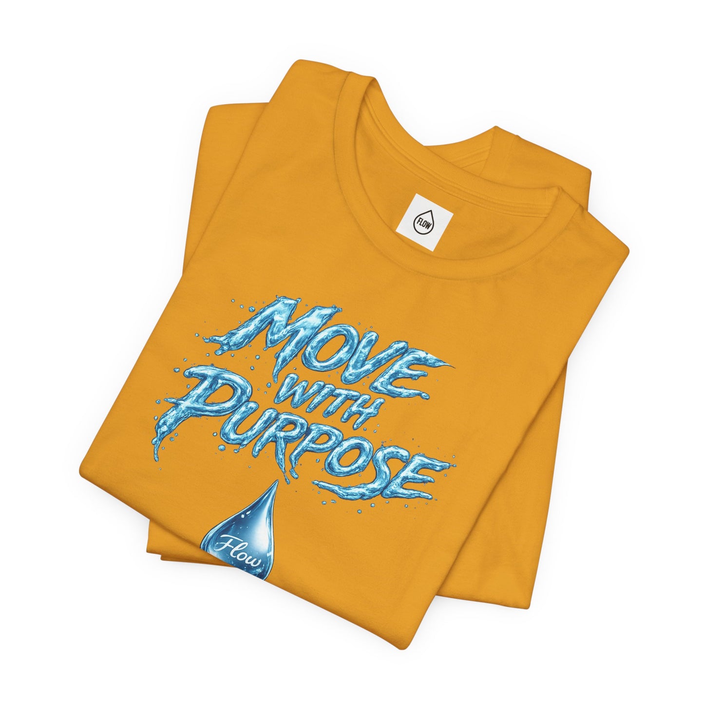 Move With Purpose Water Drop Tee | Flow Series 001