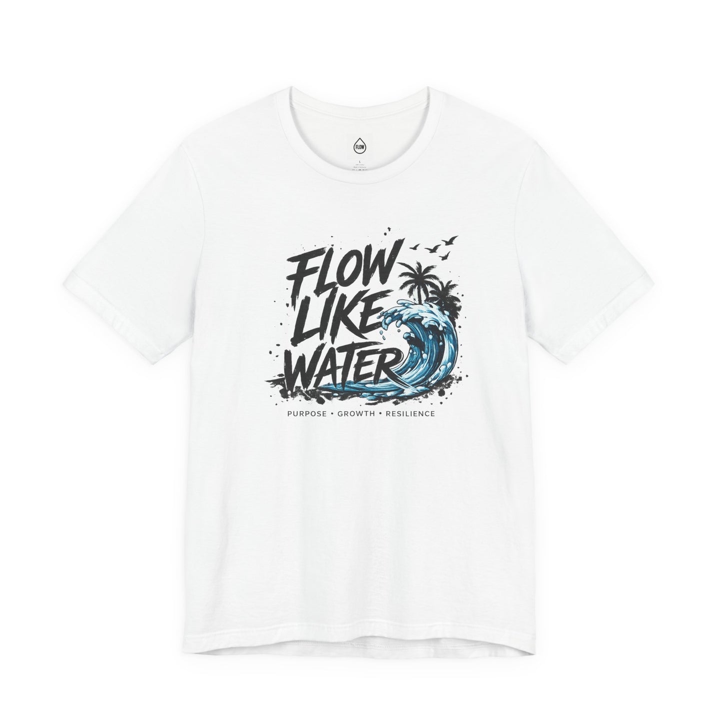 Surf Wave Palm ("Flow Like Water") Flow series 001