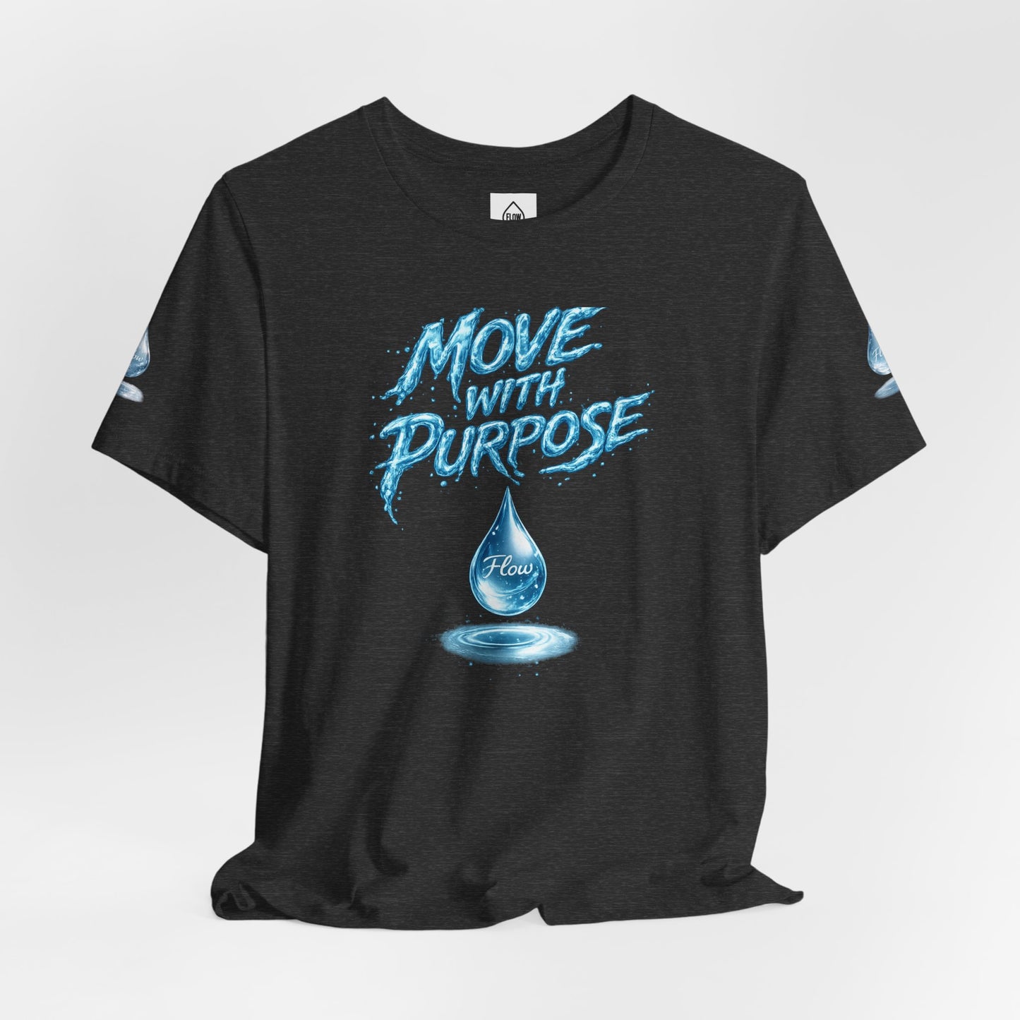 Move With Purpose Water Drop Tee | Flow Series 001