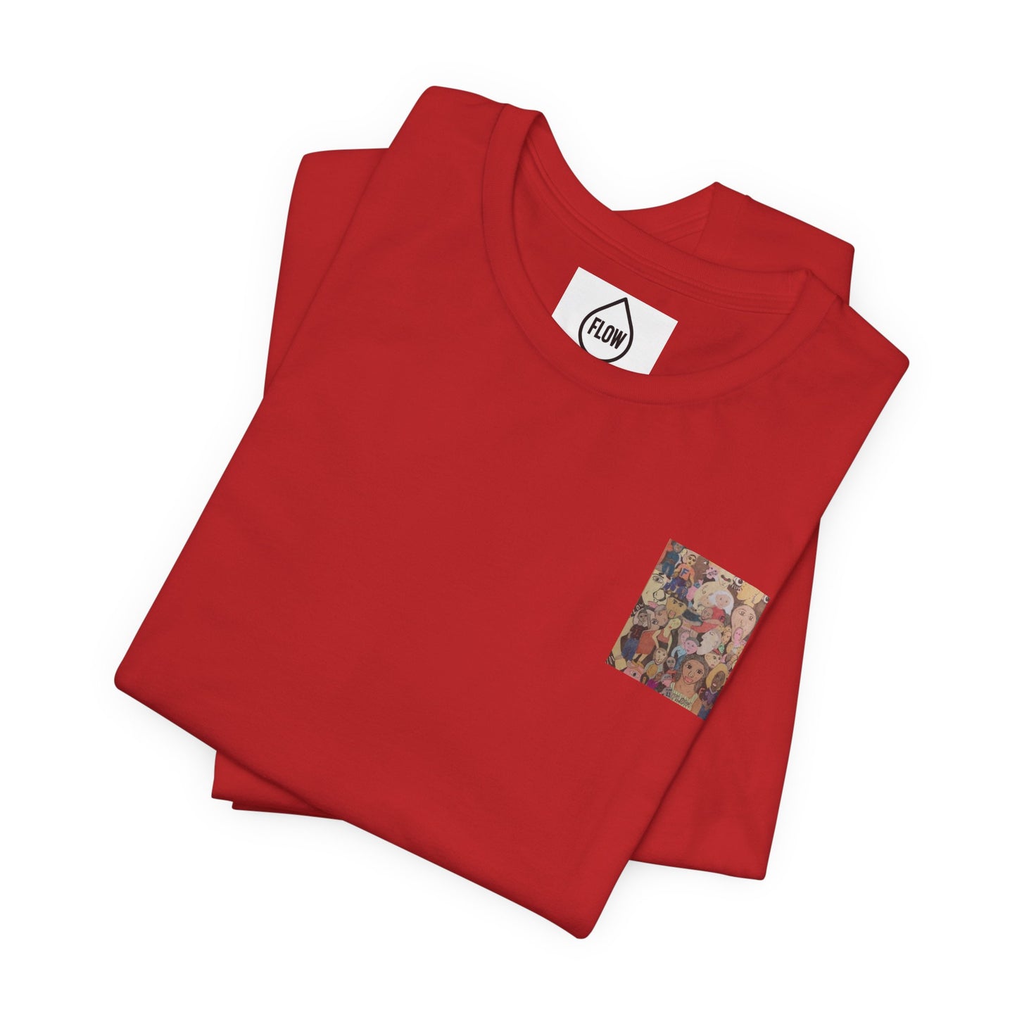 Vintage Collage Art Tee | Artist Flow Series 001