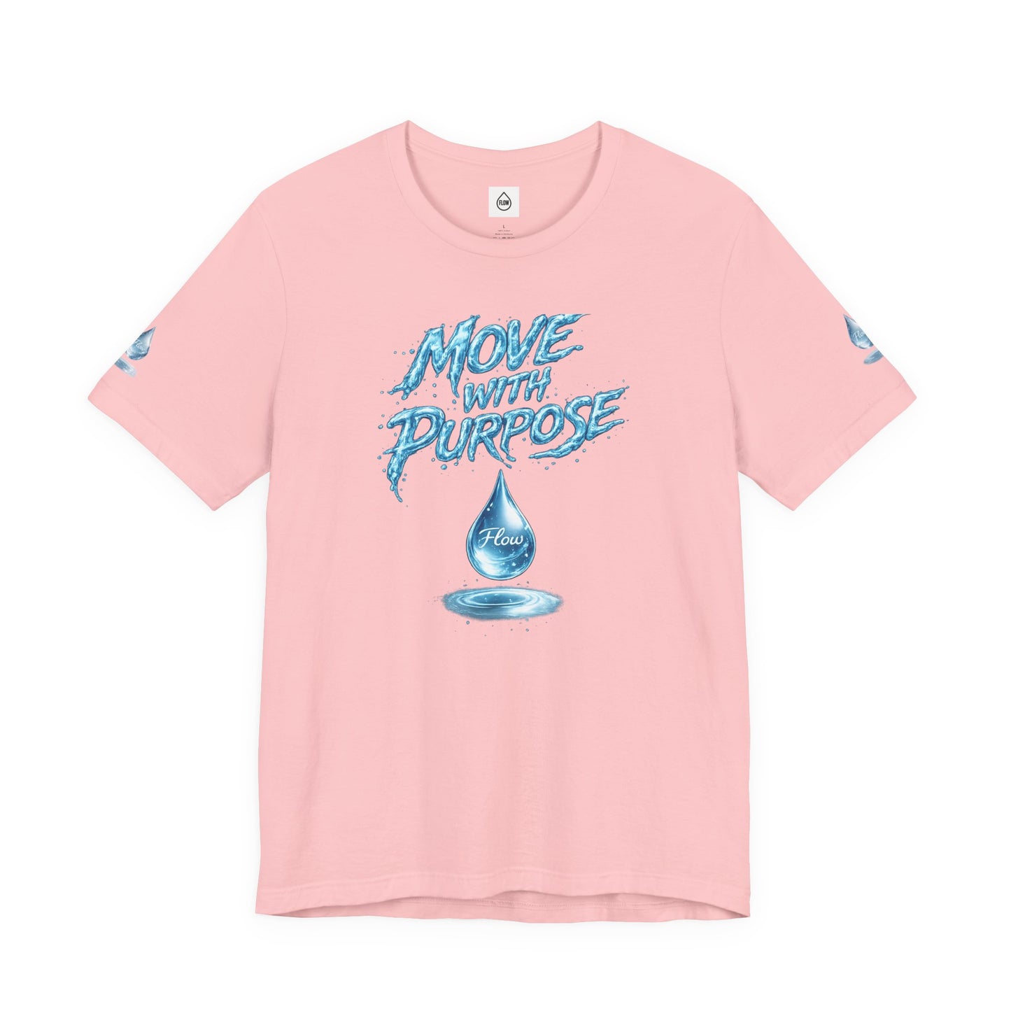 Move With Purpose Water Drop Tee | Flow Series 001