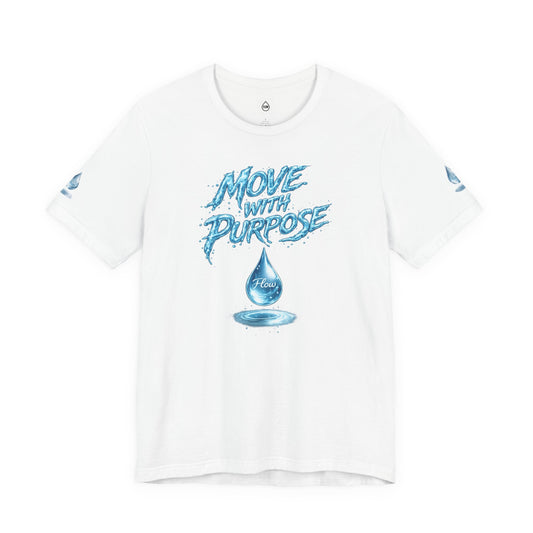 Move With Purpose Water Drop Tee | Flow Series 001