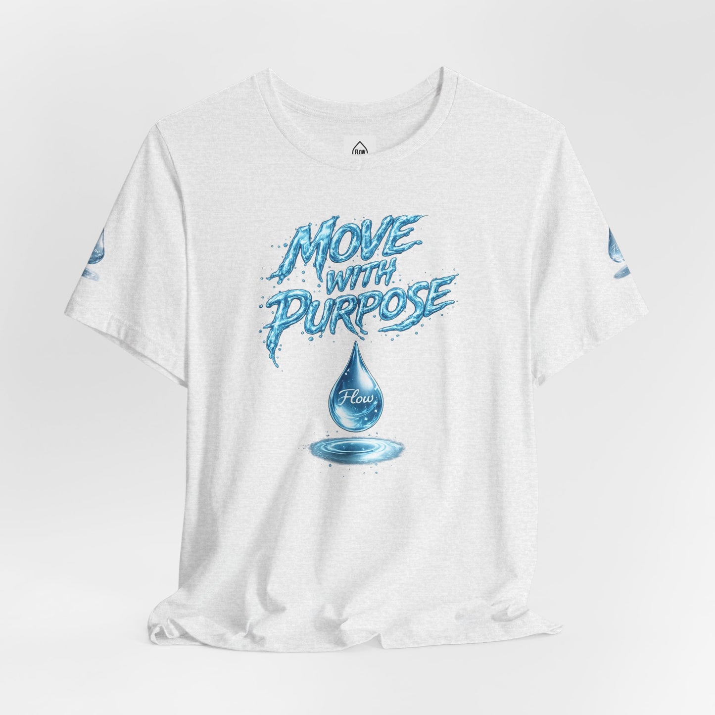 Move With Purpose Water Drop Tee | Flow Series 001
