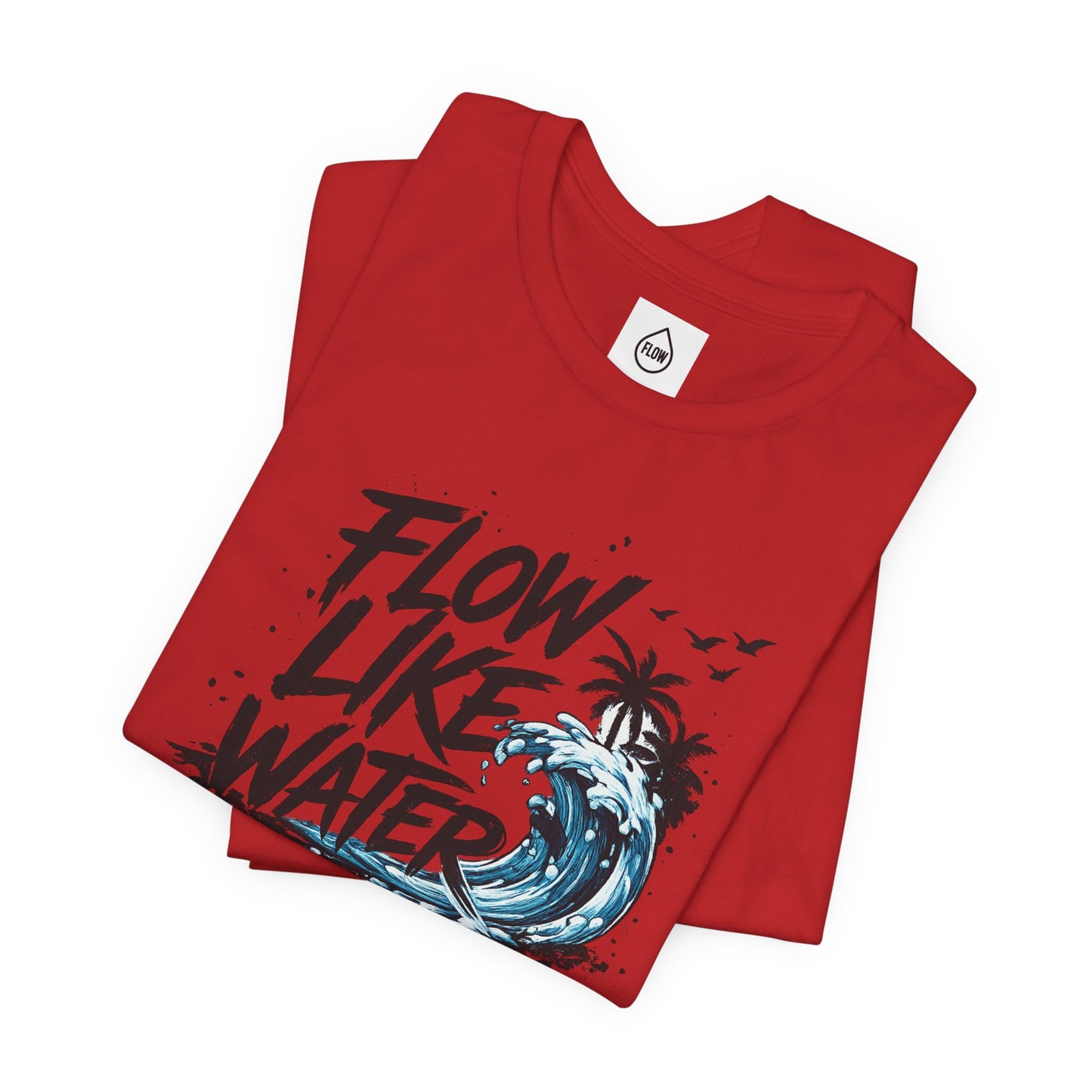 Surf Wave Palm ("Flow Like Water") Flow series 001