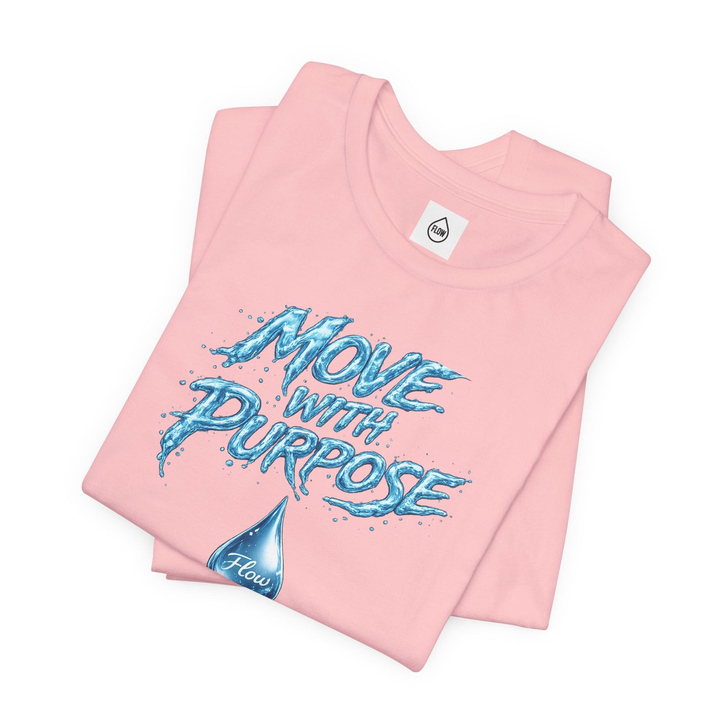 Move With Purpose Water Drop Tee | Flow Series 001