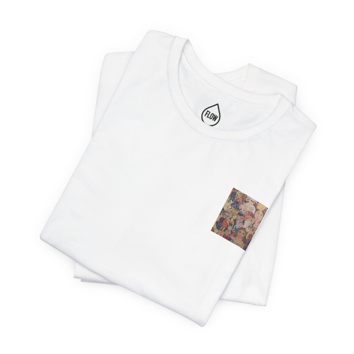 Vintage Collage Art Tee | Artist Flow Series 001