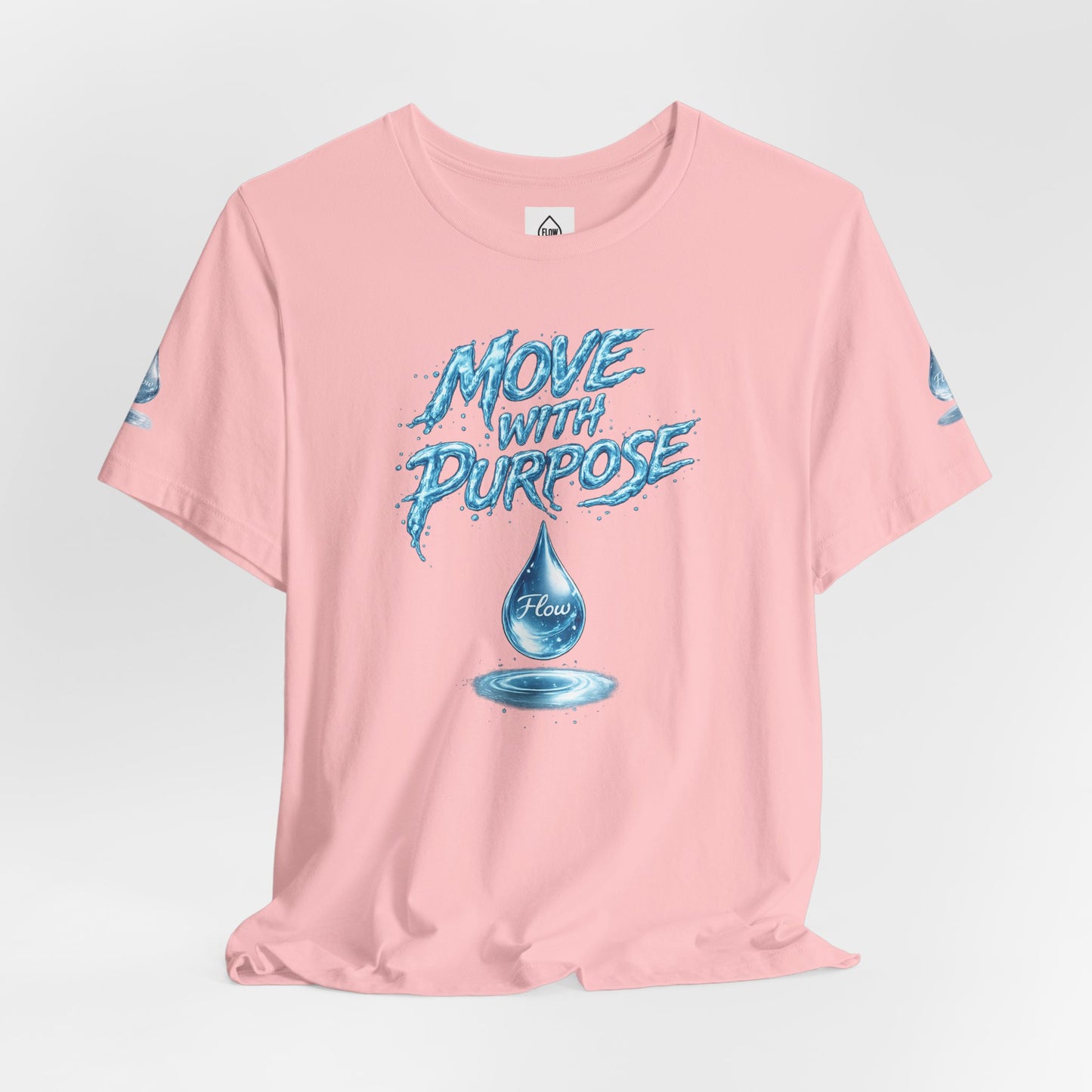 Move With Purpose Water Drop Tee | Flow Series 001