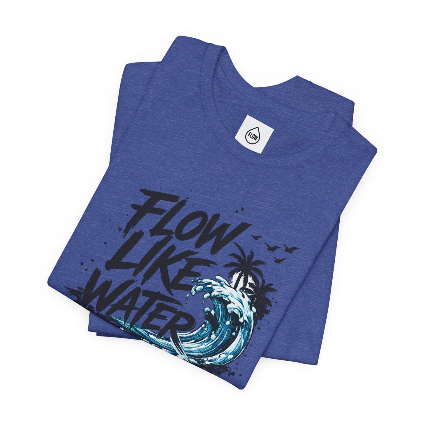 Surf Wave Palm ("Flow Like Water") Flow series 001