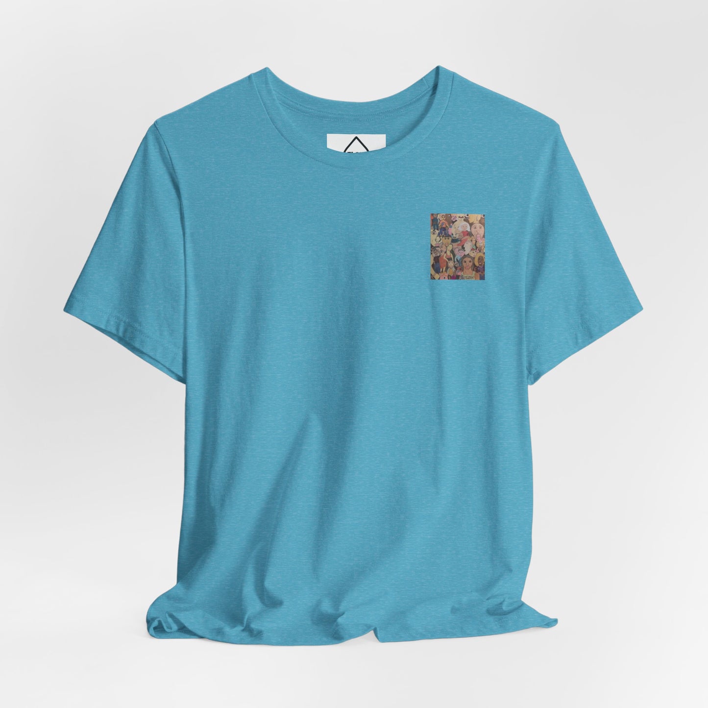 Vintage Collage Art Tee | Artist Flow Series 001
