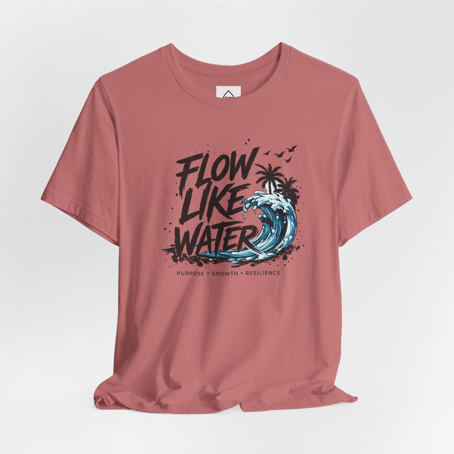 Surf Wave Palm ("Flow Like Water") Flow series 001