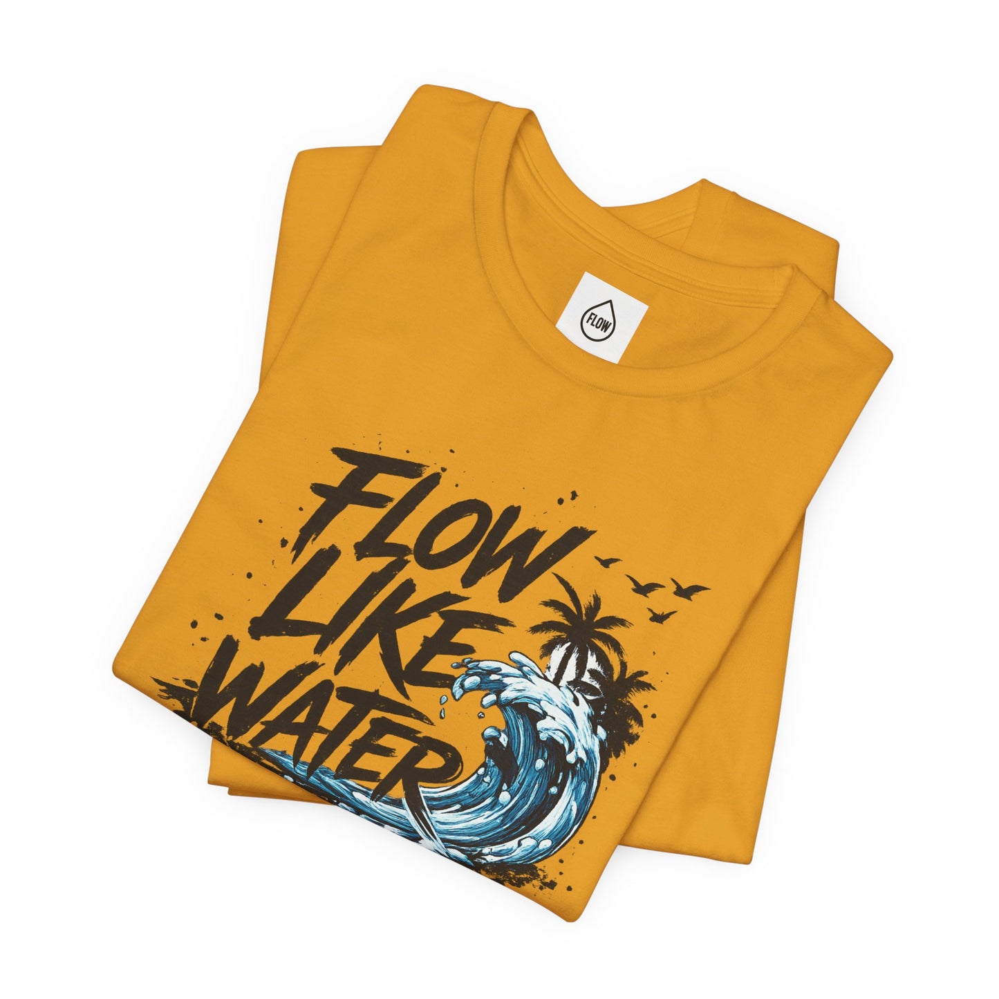 Surf Wave Palm ("Flow Like Water") Flow series 001