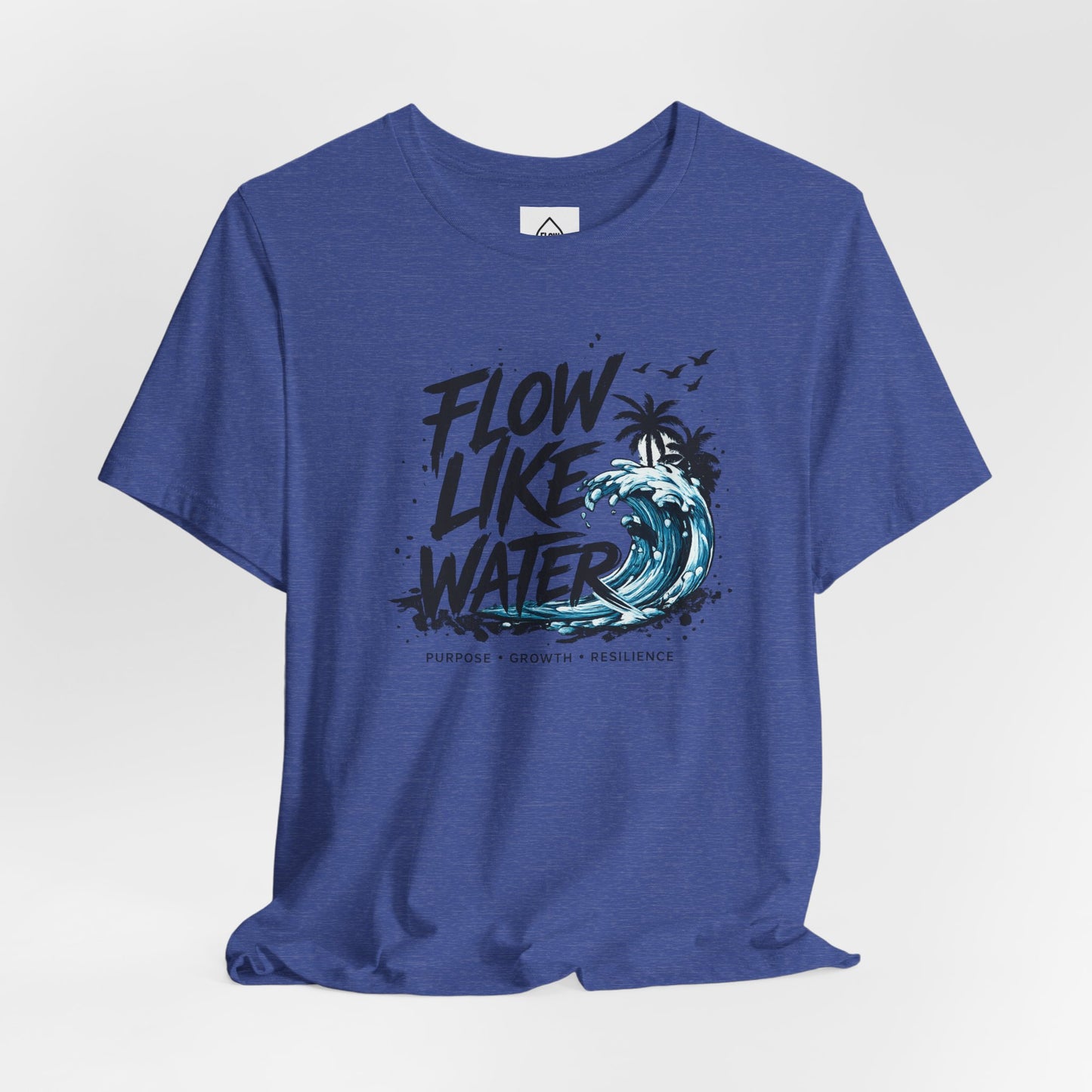 Surf Wave Palm ("Flow Like Water") Flow series 001
