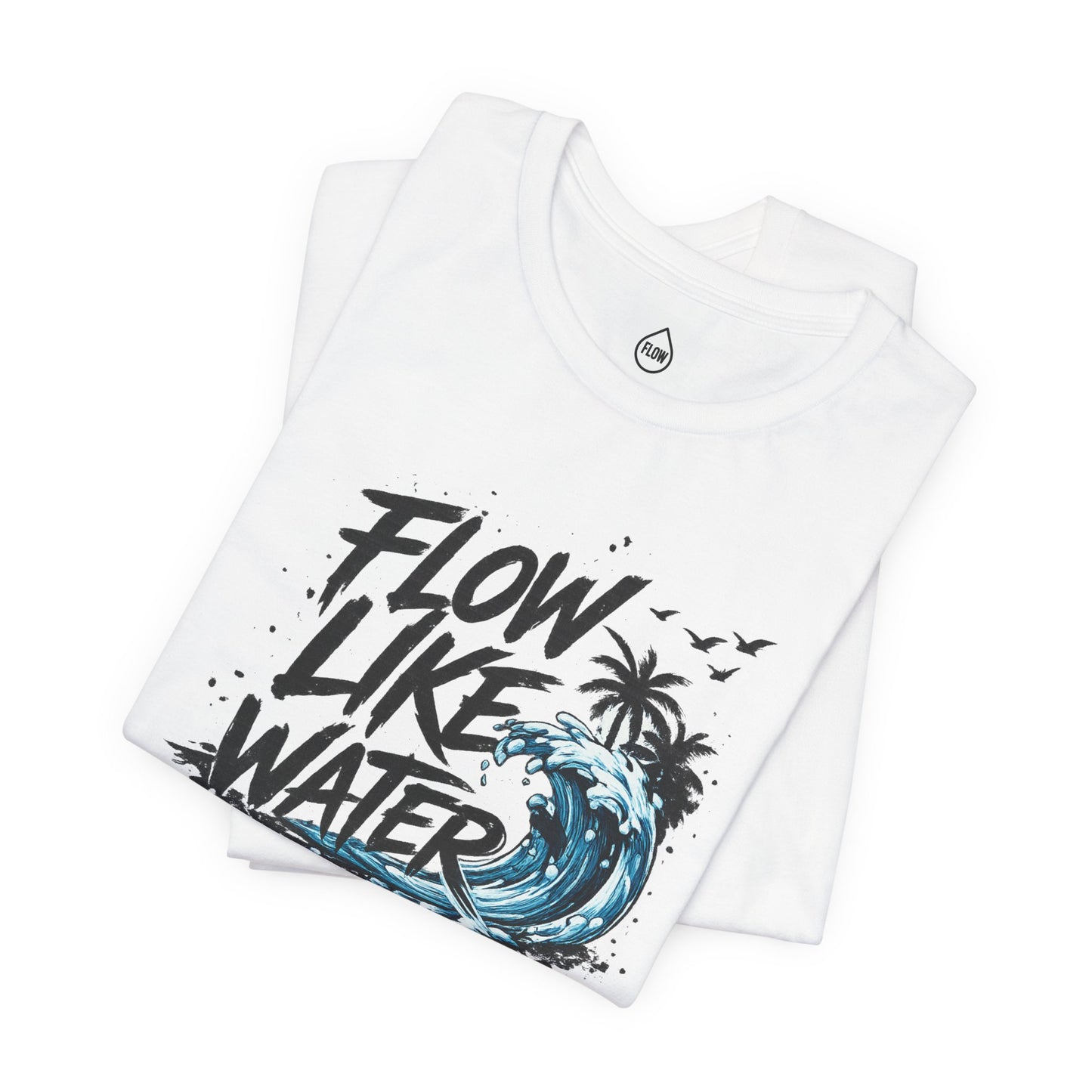 Surf Wave Palm ("Flow Like Water") Flow series 001