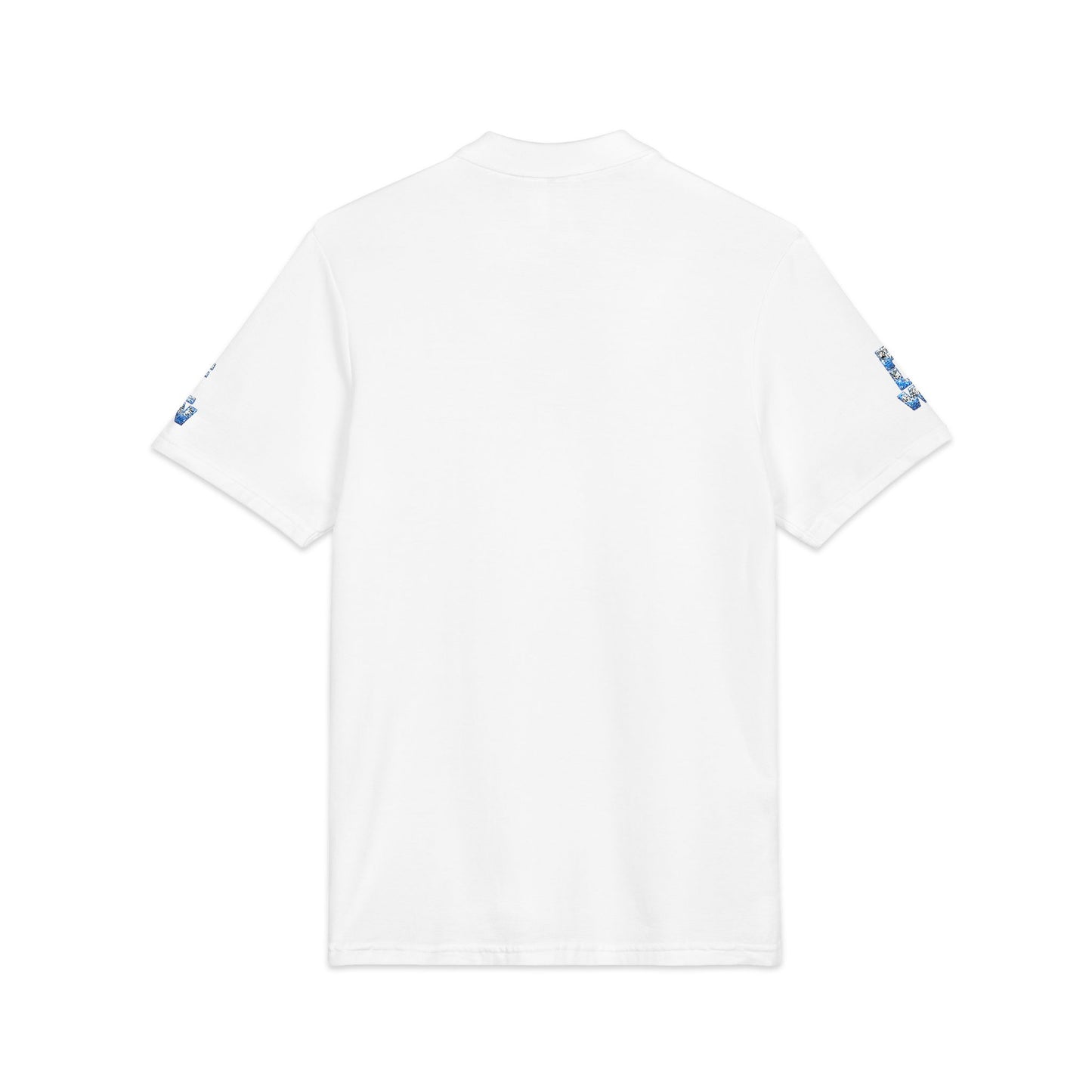 Flow Like Water FLW Polo Shirt - Coastal Lifestyle Embroidered Polo | Men's Polo Flow Series 001